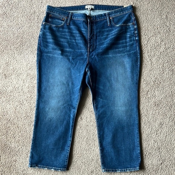 NWT Madewell Petite Slim Demi Boot Jeans in Sundale Wash - Picture 1 of 10